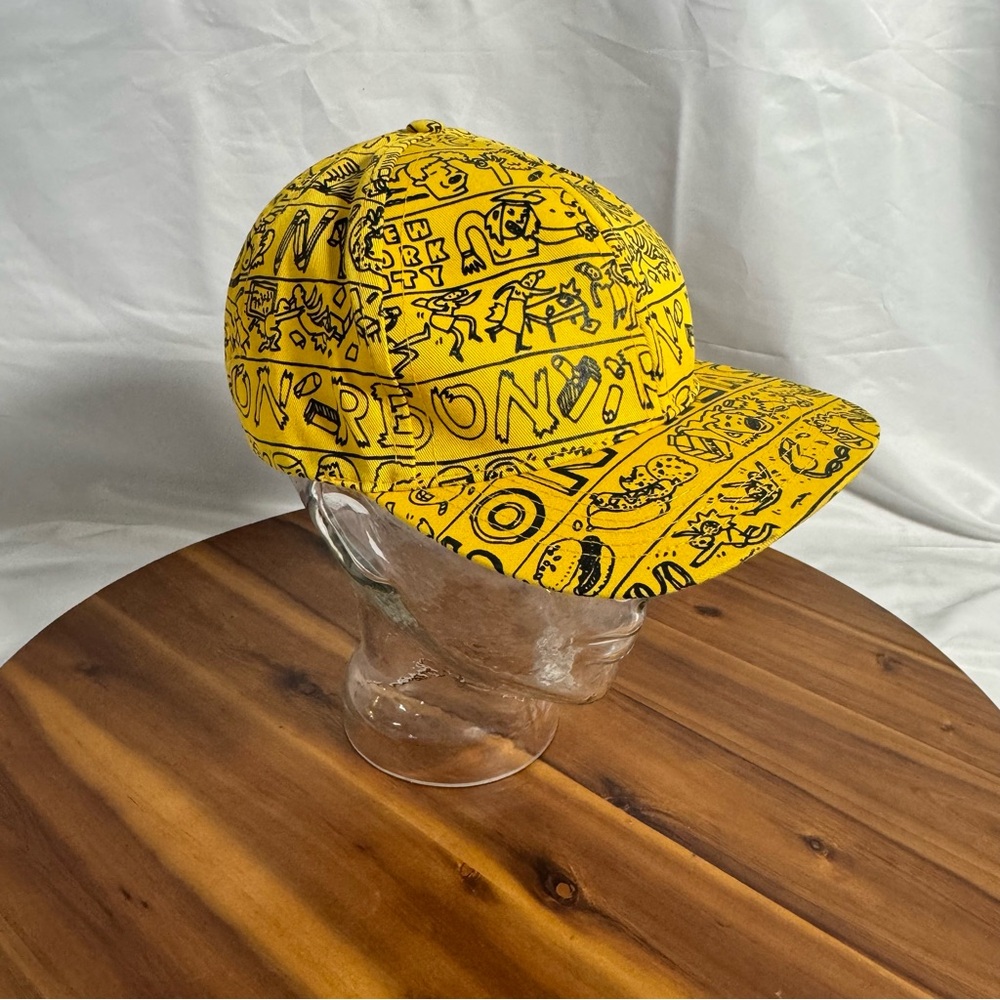 Yellow Graphic Cap - Picture 9 of 12